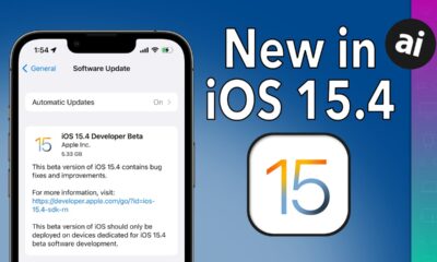 New iOS 15.4 and iPadOS 15.4