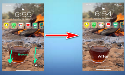 The camera and flashlight Quick Action buttons on the Lock Screen are removed with this free jailbreak tweak 1