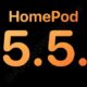 Apple HomePodOS 15.5.1 (19L580) has been released.