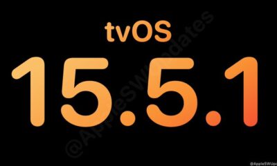 Apple tvOS 15.5.1 (19L580) has been released