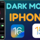 How to Turn On Dark Mode on iPhone(2022)