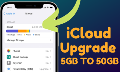 How to Upgrade Apple iCloud Storage 5GB To 2 TB